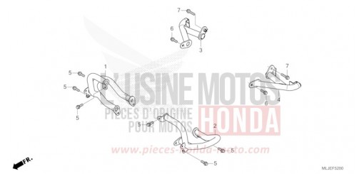 PROTECTION DE MOTEUR GL1800BDR de 2024